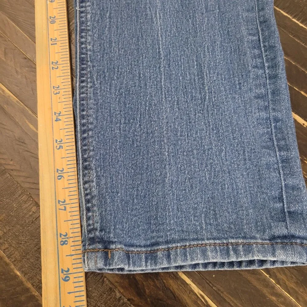 Fat Face Men's Slim Straight Denim Jeans 32x29 Classic Blue Wash
